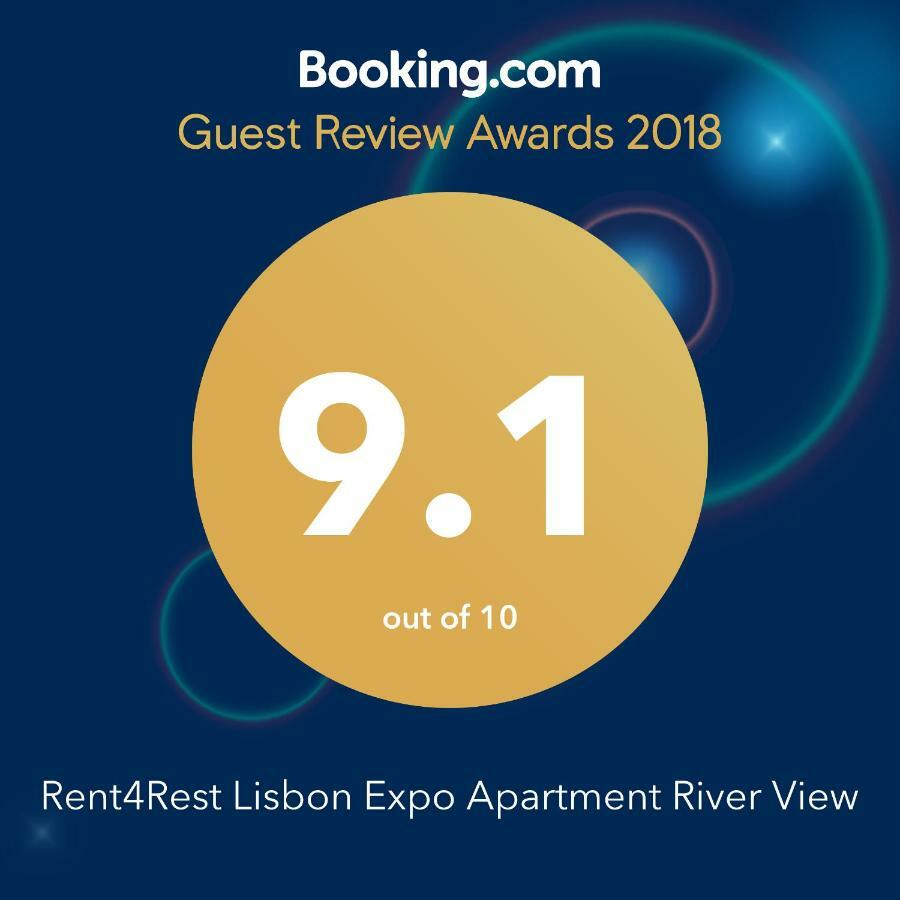 Rent4Rest Lisbon Parque Das Nacoes 17Th Floor River View エクステリア 写真